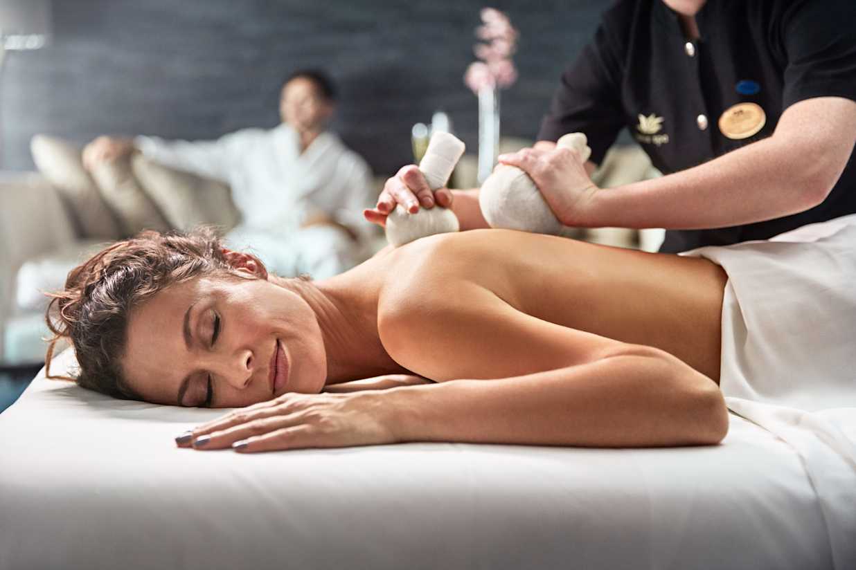 Spa treatments on board Grand Princess